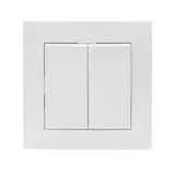 Валенсия выключатель 2-кл. 10А белый EKF PROxima