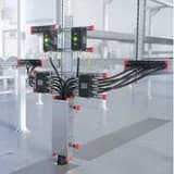 Комплект монтажных профилей на стойку для крепления 1 оболочки(ек) с видом защиты Ex e горячеоцинкованный, длина 600 мм EX-SPR06 DKC