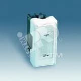 Сигнальная лампа с прозрачной крышкой узкая, 130-250В, S27, белый