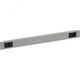 Фальш-панель by ZPAS 19" 1U крепление на защелках серая РФ ITK