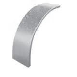 Крышка угла внешнего плавного 90 град. к лотку 100, толщина 0,7 мм, Сендзимир цинк OSTEC