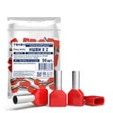 Наконечник штыревой втулочный изолированный двойн. НШВИ(2) 10-14 TOKOV ELECTRIC TKE-NSVI2-10-14-C13/50