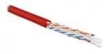Кабель витая пара Hyperline UUTP4-C6-S23-IN-LSZH-RD-305 (305 м)