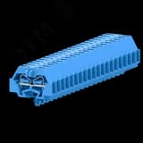 Клемма TB 1-1 с бок. подключ. с защелк. ножками, сечение 1,5 мм. кв., синяя