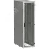 Шкаф серверный ITK LINEA S 19" 48U 600х1000мм перфорированная дверь серый ITK