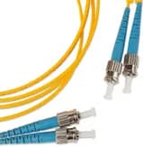 Патч-корд волоконно-оптический (шнур) SM 9/125 (OS2) Hyperline FC-D2-9-ST/UR-ST/UR-H-3M-LSZH-YL