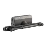 Доводчик дверной (вес двери от 15 до 60кг), графит, морозостойкий 410 ISPARUS НОРА-М