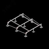 Опорная конструкция для установки оборудования TECHNORAPTOR STEELFOOT 2500х3000 тип 1 HD КМ-профиль