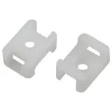 Площадка под хомуты 22х16мм с монтажным отверст. М4 NO-225-313 бел. (уп.10шт) Эра Б0066687