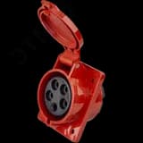 Розетка NCA-SR425-32-380 стационарная скрытая 32А 3P+N+PE IP44