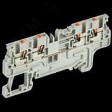 Колодка клеммная CP-MC 4 вывода 1,5мм2 серая IEK