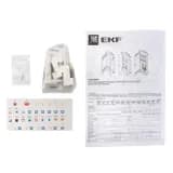 Основание силового щита Nova с DIN-рейками 60мод. IP41 PROxima EKF nv-pbase-60