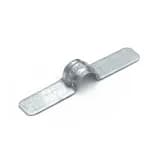 Скоба металлическая двухлапковая СМД d8-9 мм для монтажного пистолета (без отверстий) (100шт/2400шт уп/кор) Промрукав