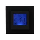 Терморегулятор Energy TK08 New Design черный матовый, для теплого пола, сенсорное управление, электронно-программируемый