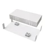 Коробка монтажная огнестойкая металлическая КМОМ (12к x 2,5мм) 210х100х37 IP 31 ПожТехКабель (070-037)