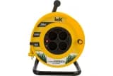 Удлинитель на катушке 4х30м без заземл. 6А IP20 Garden УК30 2х0.75 термозащита IEK WKP23-06-04-30