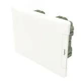 Щит распределительный встраиваемый ЩРв Practibox3 1х8м земля+нейтраль белая дверь Legrand Euro