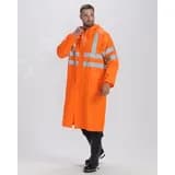 Плащ влагозащитный сигнальный ProfLine Specialist СОП, оранжевый,60-62