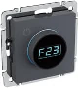 Термостат электронный с индик. BRITE СП IP20 ТС10-1-БрМ механизм маренго IEK BR-RT11-K35