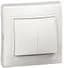 KVARTA Выключатель 2кл ВС10-2-0-КБ-44 10А IP44 бел. IEK (KV-V20-10-44-K01)