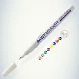 Маркер-краска Extra Fine 1мм нитро-основа бел. MunHwa Б0048236