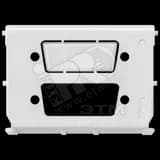 Монтажная вставка для двойных 15-полюсных разъемов D-типа