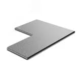 Крышка к переходу прямому правому 150х50, толщина 0,7 мм, Сендзимир цинк