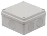 Коробка распределительная ОП 100х100х50мм двухкомпонентн. 7 вводов IP66 сер. Ruvinil 67250