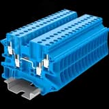 Клемма TU 2-2 винтовая, сечение 2,5 мм. кв., синяя SUPU