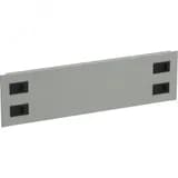 Фальш-панель by ZPAS 19" 3U крепление на защелках серая РФ