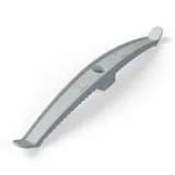 Держатель круглого кабеля двусторонний для прямого монтажа на 16 мест серый (20шт/120шт уп/кор) Промрукав