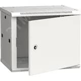Шкаф настенный 19" 6 юнитов 600х450 дверь металл ITK