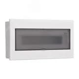 Корпус встраиваемый с прозрачной дверью 1 ряд 17 модулей IP41 ЩРВ-М