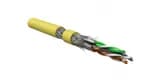 Кабель для сетей Industrial Ethernet Hyperline ISFTP4-C7-P26/7-LSZH-YL (500 м)