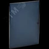 Дверца для корпуса пластикового ЩРН(В)-П-36 IP41 черная прозрачная TEKFOR