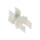 Крепеж-клипса для монтажного пистолета 16 мм, белая (100 шт/уп), 28-0416-3 REXANT