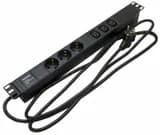 Блок розеток для 19" шкафов Hyperline SHE19-3SH-3IEC-2.5EU