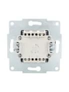 Выключатель 2-кл. СП Vesna механизм черн. бархат LEZARD 742-4288-101