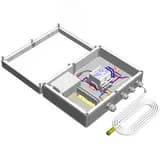 Коробка монтажная герметичная с обогревом, пластик, IP66, 24В DC, с УЗИПом