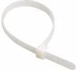 Хомут 200х3.6мм нейлон белый (100шт) IEK UHH31-D036-200-100