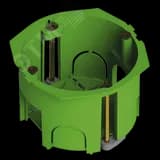 Коробка установочная СУ 68х45мм гипсокартон пласт.лапки (инд.уп.)