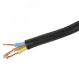 Провод ПВСнг(А)-LS 3х0.75 черный ТРТС Альфакабель