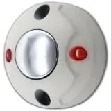 Накладная кнопка выхода PUSHka (белый муар) Олевс