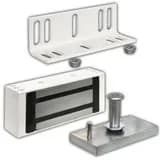 Замок М1-400(белый) электромагнитный, усилие отрыва - 400 кг