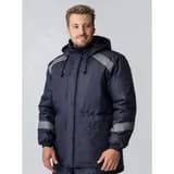 Куртка зимняя Прогресс (Оксфорд), темно-синий, р. 64-66/194-200