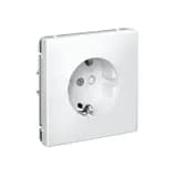 Розетка ArtGallery 16А с заземл. со шторками быстрозажим. клем. механизм лотос SE GAL001345S