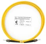 Патч-корд волоконно-оптический SM 9/125 simplex ST-ST LSZH (3 м) Cabeus FOP(s)-9-ST-ST-3M