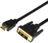 Шнур HDMI - DVI-D gold с фильтрами 2 м (10шт/уп) REXANT 17-6304