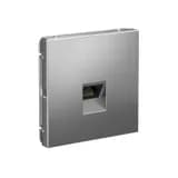 Розетка компьютерная ArtGallery RJ45 кат.6A механизм сталь SE GAL000986