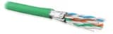 Кабель витая пара Hyperline UFTP4-C6A-S23-IN-LSZH-GN-500 (500 м)
